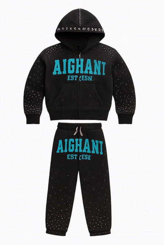 Aighani rhinestone set preorder