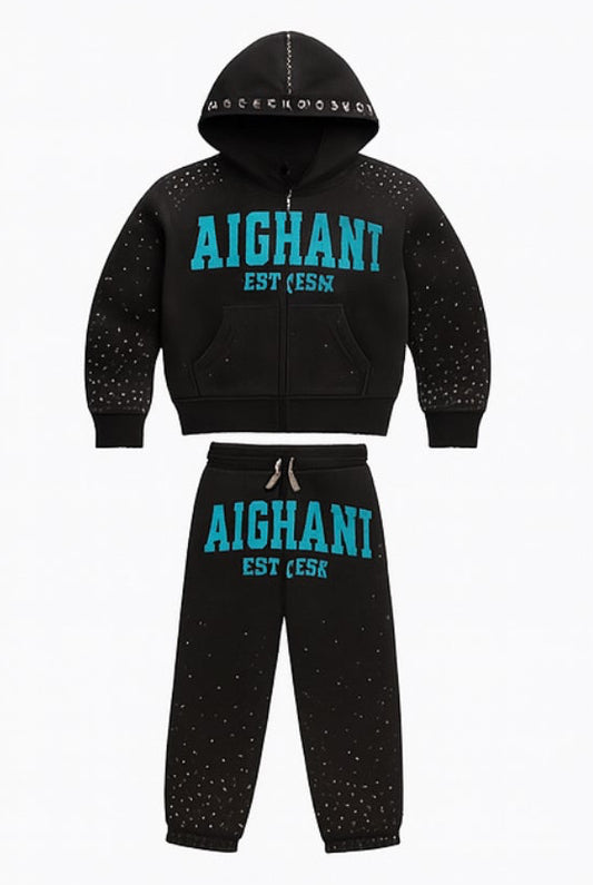 Aighani rhinestone set preorder