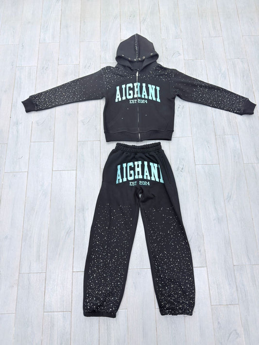 Aighani rhinestone set preorder