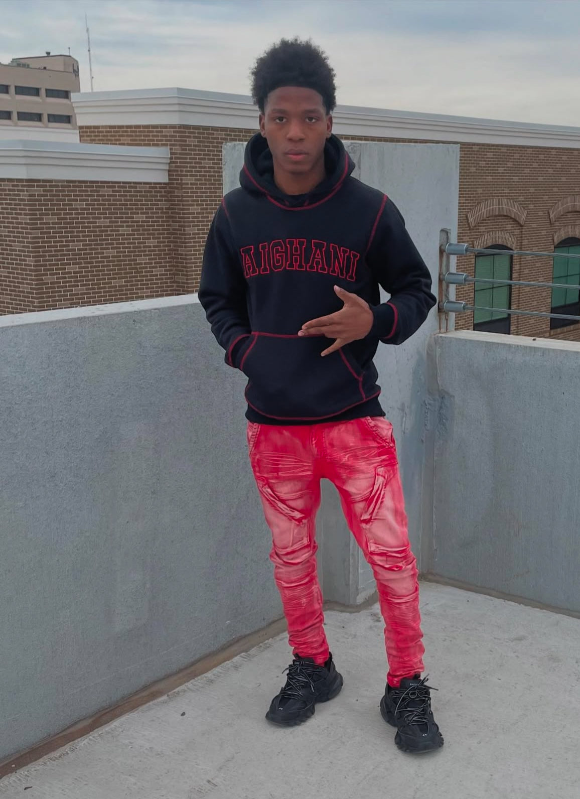 Aighani stitch hoodies