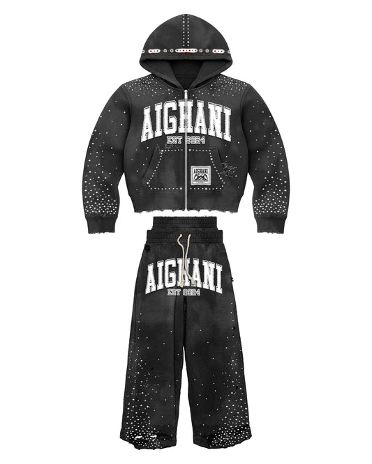 AIGHANI RHINESTONE EST SET